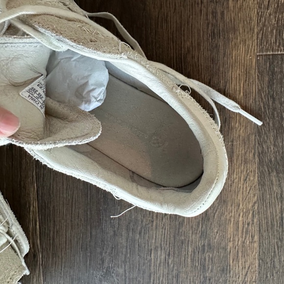 Adidas Y-3 Gazelle Off White Sashiko Men's Yohji Yamamoto Size 12 Retail $330 - Picture 10 of 13